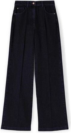 Motivi Palazzo Jeans - Dames - Loose Fit Jeans - Blauw - XS - Katoen - Jeans