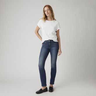 Levi's 314 Shaping Straight Jeans - Womens - 24X32 - Blue