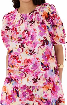 Ulla Johnson Vienne Blouse In Azalea