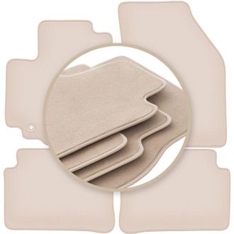 OEM Alfombrillas Beige Premium Para: Opel Agila B Hatchback 2008-2014