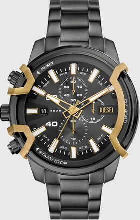 Diesel Griffed Two-Tone Stainless Steel Watch - Timeframes - Man - Grey