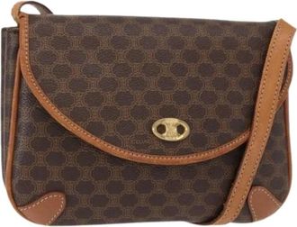 Celine Pre-owned Cross Body Bags, female, Brown, Size: ONE SIZE Pre-owned Vintage Cross Body Bag