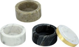 R16 Home Ketch 3-Tiered Marble Stacking Jars in Multi at Nordstrom Rack