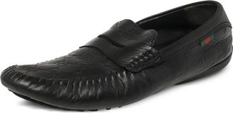 Gucci Mocassini Guccissima - Nero