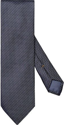 Eton Neat Geometric Silk Tie in Navy at Nordstrom Rack