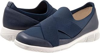Trotters Urbana Womens Shoes Navy : 9.5 W (D), Leather