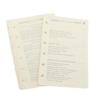 Louis Vuitton Pre-owned Day Planner Cover - - Pre-owned - Donna - Marrone - ONE SIZE