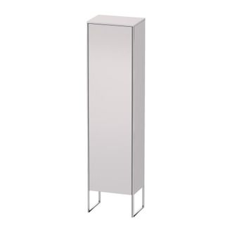 Duravit Duravit Xsquare Armario Alto Vertical 50.0x35.6 Cm, 1 Puerta, Bisagra De La Puerta Derecha, 4 Estantes De Vidrio, Color (frente/cuerpo): Blanco Lila S