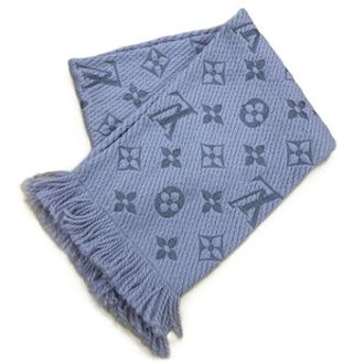 Louis Vuitton Pre-owned Scarves, female, Blue, Size: ONE SIZE Pre-owned Monogram Stole