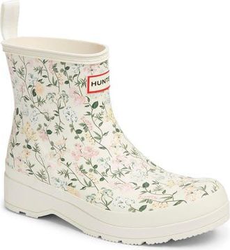 Hunter Original Play Waterproof Boot in Cloud Dancer Multi at Nordstrom, Size 11