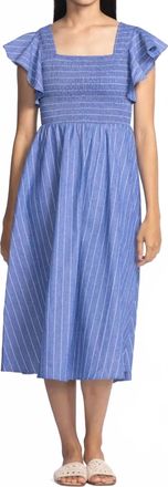 Pink Martini Camille Dress In Blue