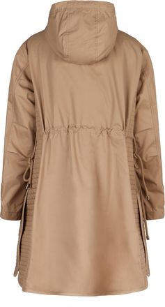 Moncler Womens Meudon Techno Fabric Jacket Beige Cotton Trench & Raincoats
