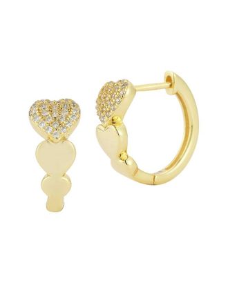 Glaze Jewelry 14K Plated Cz Earrings