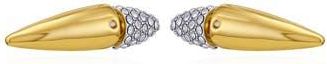 Vince Camuto Pav&eacute; Crystal Spike Front/Back Earrings in Goldtone at Nordstrom Rack