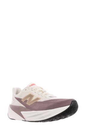 New Balance FuelCell Rebel v5 Running Shoe in Angora/Earth Shadow at Nordstrom, Size 9
