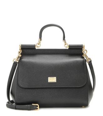 Dolce & Gabbana Sicily Medium leather shoulder bag