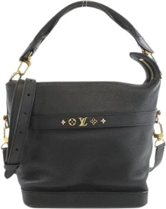 Louis Vuitton Pre-owned Handbags, female, Black, Size: ONE SIZE Pre-owned Vintage Handbag