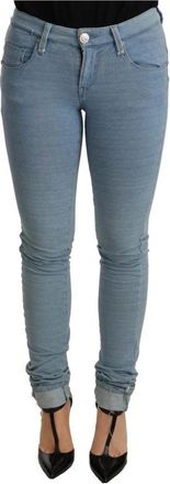 Acht Prachtige Skinny Jeans - Dames - Skinny Jeans - Blauw - W26 - Katoen - Jeans