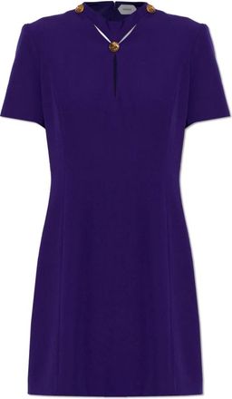 Versace Donna, Abiti, Viola, XS, new