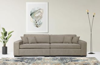 HOME AFFAIRE 2-Sitzer »Skara« Lounge-Sofa mit Federkernpolsterung, in vielen Bezugsvarianten