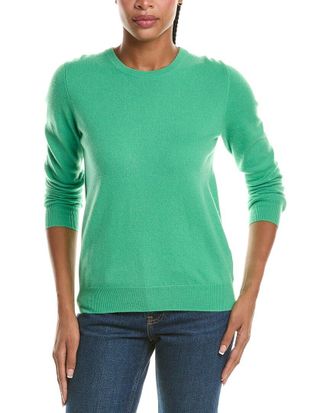 N.Peal N. PEAL Evie Classic Round Neck 100% Cashmere Sweater
