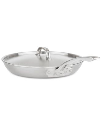 Viking Professional 5-Ply Stainless Steel Covered Nonstick 12In Fry Pan