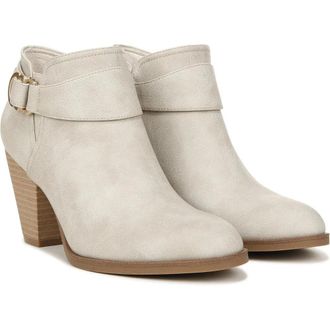 Dr. Scholls Womens Dr. Scholl Kickstart Boots Oyster Block Heel Shootie HTAT346
