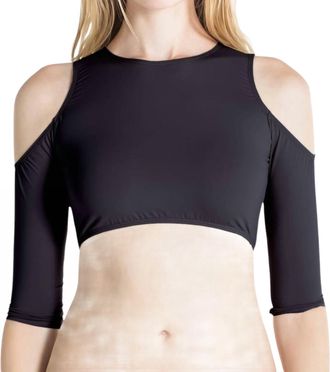 Sauipe Swimwear Clara Bikini Crop Top In Black