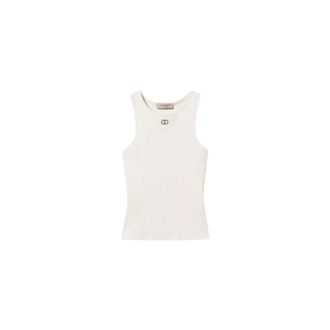 Twinset Donna, Top, Bianco, S, new
