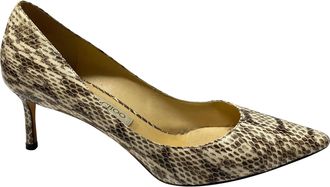 Jimmy Choo London Pre-owned Womens Romy Heels in Multicolor Snakeskin - Multicolour - Size EU 40