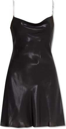 Diesel Strap Dress D-Minty - Dames - Feestkleedjes - Zwart - M - Polyester - Kleedjes