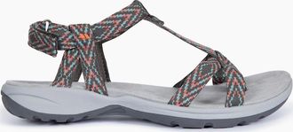 Trespass Womens Trespass Womens/Ladies Hueco Sandals - Black/Grey - Size: 7