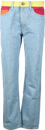 Semicouture Jeans - Dames - Regular Fit Jeans - Blauw - W29 - Katoen - Jeans