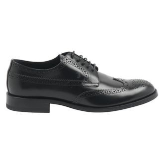 Tod's Geklede veterschoenen met gepolijste afwerking - Heren - Nette schoenen - Zwart - 39 EU - Schoenen