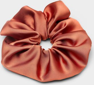 Simons Womens Large satin coloured scrunchie