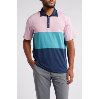 Swannies Gibbs Colorblock Golf Polo in Plumeria at Nordstrom Rack, Size Xx-Large