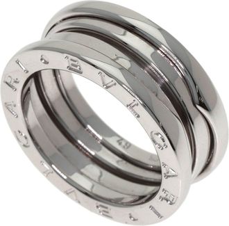 Bulgari White Gold (18K) Band Ring (Pre-Owned)