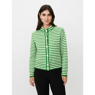 Masai MaLucanja Striped Cardigan in Mint Green at Nordstrom, Size X-Small