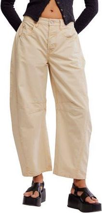 Free People Good Luck Barrel Leg Pants in Bleached Out at Nordstrom Rack, Size 30