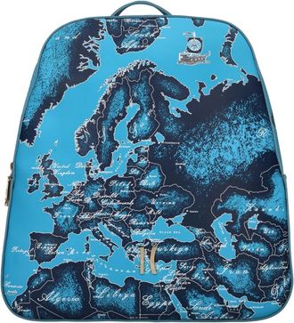 Alviero Martini 1A Classe Faux Leather Backpack - Dames - Rugzakken - Blauw - ONE Size - Leer - Tassen