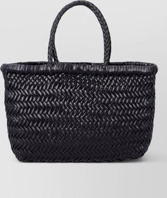 Dragon Diffusion mini flat gora mini leather beach bag