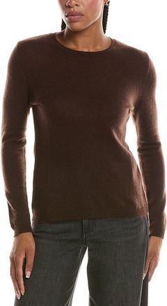 Fort&eacute; Cashmere Basic Crewneck 100% Cashmere Sweater