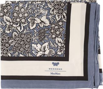 Max Mara Weekend Maxmara Wkaonesto bedrukte zijden sjaal
