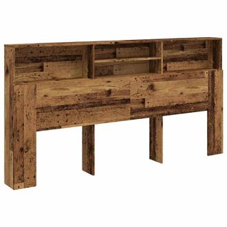 vidaXL Cabecero Armario Madera Ingenier&iacute;a Envejecida 200x19x103,5 Cm Vidaxl