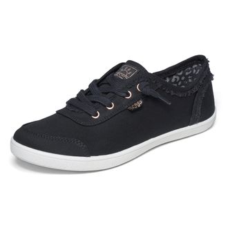 Skechers Womens Bobs B Cute Sneaker, Black Canvas, 5 UK