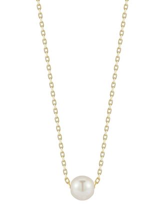 Glaze Jewelry 14K Plated 6Mm Pearl Necklace