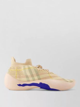 Burberry neptune sneakers synthetic calfskin contrasting sole