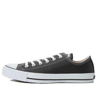 Converse Chuck Taylor All Star Leather Ox Black White 32143481