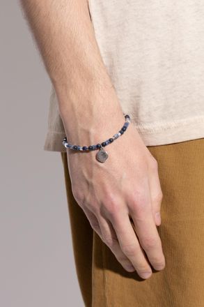 Isabel Marant Beaded Bracelet, Mens, Blue