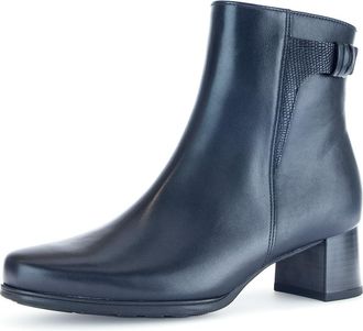 Gabor Heeled Ankle Boot - Klara 52.823 5 Navy Blue